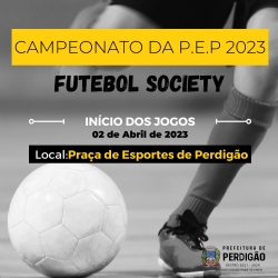 CAMPEONATO DE FUTEBOL SOCIETY 2023