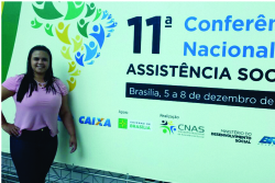 Servidora de Perdigão participa da 11ª Conferência Nacional de Assistência Social