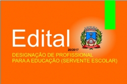Prefeitura lança edital para contratação temporária de servente escolar