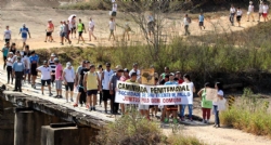 Cerca de 150 pessoas participaram da Caminha Penitencial Ecológica (foto: José Henrique)