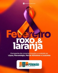 FEVEREIRO ROXO E LARANJA