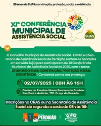 XI CONFERÊNCIA MUNICIPAL DE ASSISTÊNCIA SOCIAL
