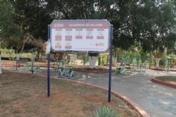 Comunidades rurais recebem academias ao ar livre