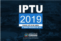 IPTU pode ser pago com 10% de desconto, até 30 de abril